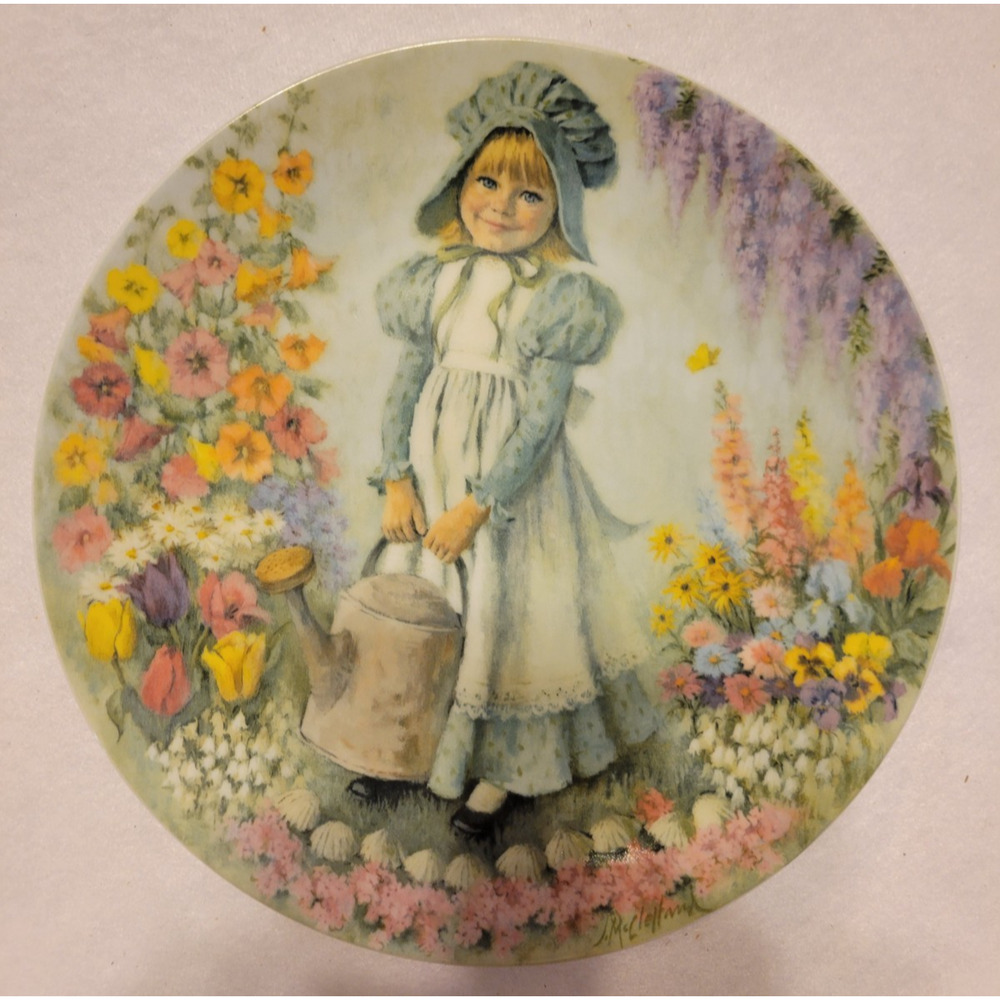 Vtg 1979 Reco Mary, Mary by John McClelland‎ Collectible Plate w/ COA #00218G